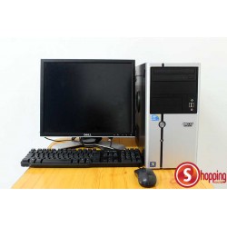 PC Mecer + Monitor Dell