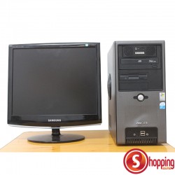 PC Mecer Duo Core + Monitor Samsung