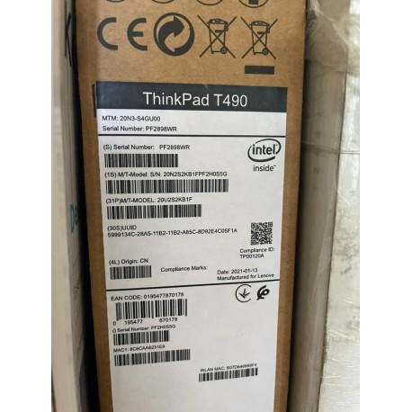 Laptop Lenovo Thinkpad T490 